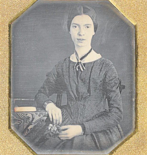 Retrato de Emily Dickinson, fechado en 1847