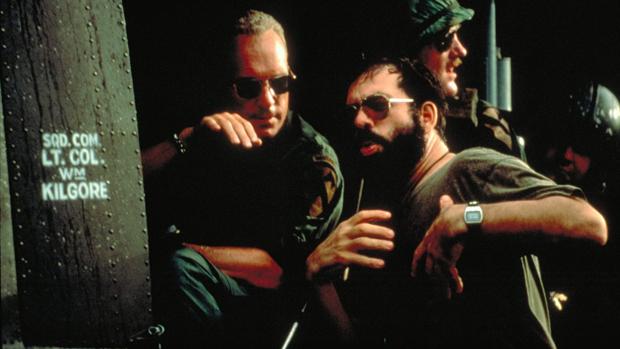 Francis Ford Coppola, en un momento del rodaje de «Apocalypse Now»