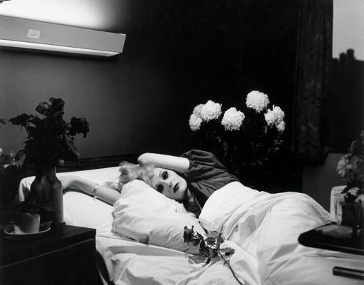 Candy Darling en su lecho de muerte