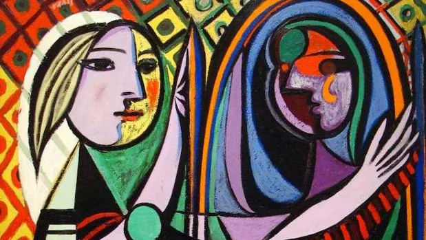 «Mujer ante el espejo», de Picasso