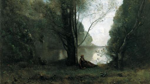 «La soledad. Recuerdo de Vigen, Limusín», de Corot