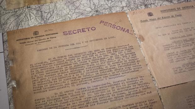 Informe secreto de la Batalla del Ebro del 7-11-1938