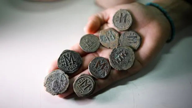 Monedas de la época bizantina