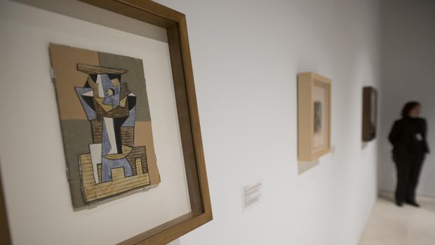 Un momento de la presentación de los nuevos fondos del Museo Picasso-Málaga