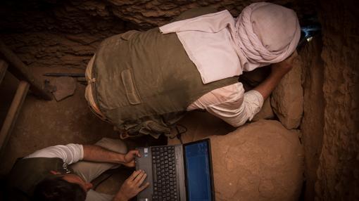 Excavación en Qubbet el Hawa, un proyecto de la Universidad de Jaén