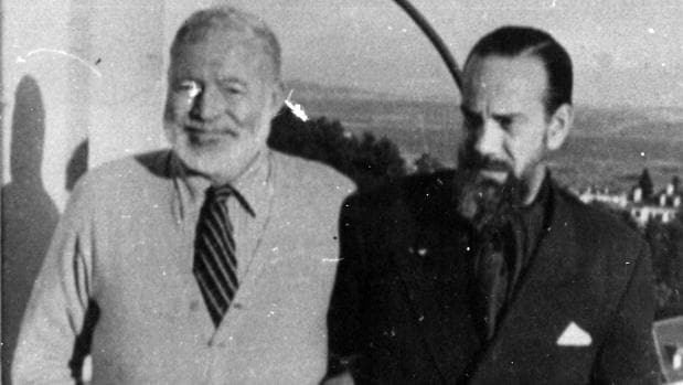 Cela con Hemingway en su casa de Mallorca