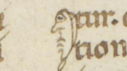 Rostro en un texto jurídico citado por Frédéric Kaplan