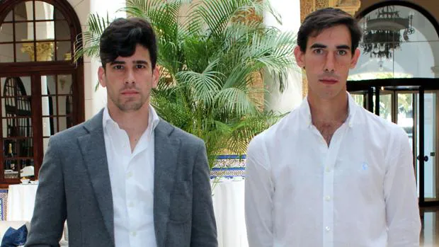 Alberto López Simón y Saúl Jiménez Fortes, en Málaga