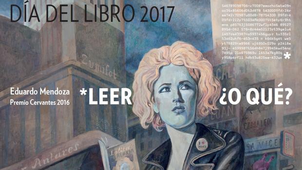 El cartel del Día del Libro, obra de Javier Sáez Castán