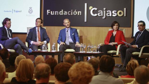 Raúl Gracia, Eduardo Dávila Miura, José Luis Peralta, Lorena Muñoz y Francisco Robles