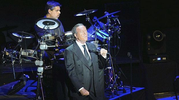 Julio Iglesias, en un concierto en Marbella en 2014