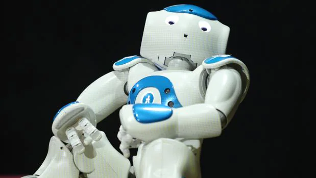 Robot humanoide presentado en una reciente conferencia sobre inteligencia artificial en Sevilla