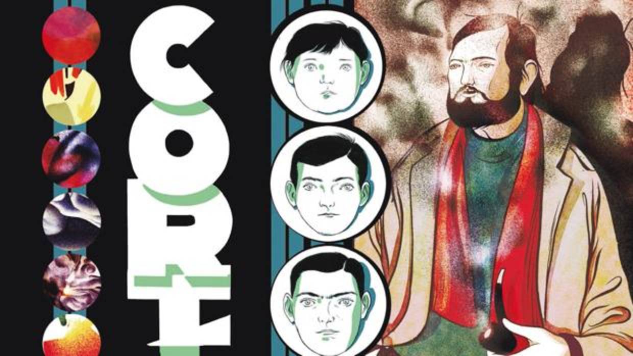 Fragmento de la portada de «Cortázar», el cómic de Jesús Marchamalo y Marc Torices