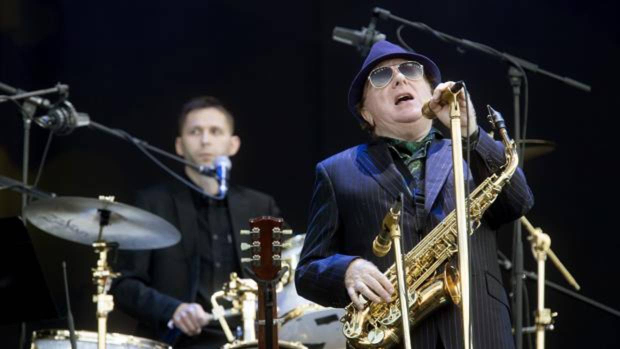 Van Morrison, aye durante su actuación en el Primavera Sound