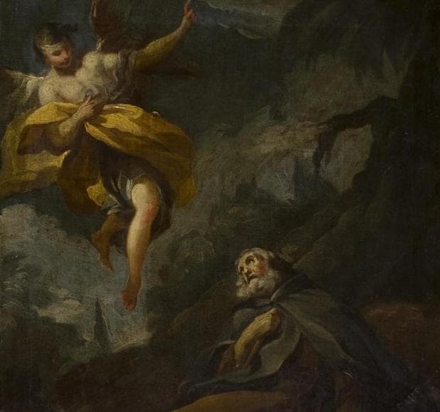 «El éxtasis de San Antonio Abad», obra atribuida a Francisco de Goya
