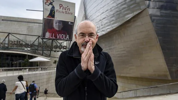 Bill Viola, la semana pasada en Bilbao