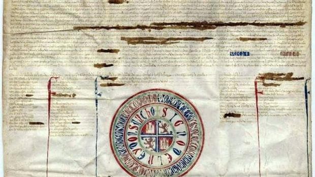 El pergamino fechado en 1293