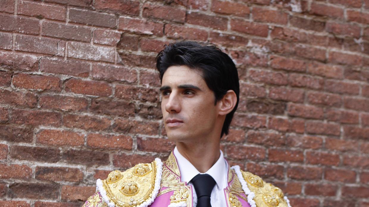 Víctor Barrio, en el patio de cuadrillas de Las Ventas