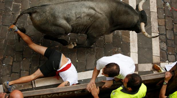 El doble encierro de los toros de José Escolar