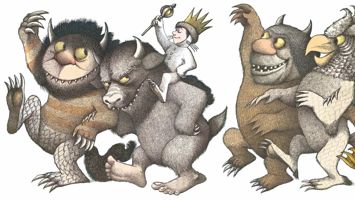 Dibujo perteneciente a «Donde viven los monstruos», de Maurice Sendak