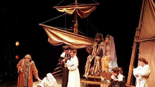 Una escena de «La comedia de los enredos»