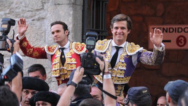 Ferrera y El Juli, por la puerta grande en Pontevedra