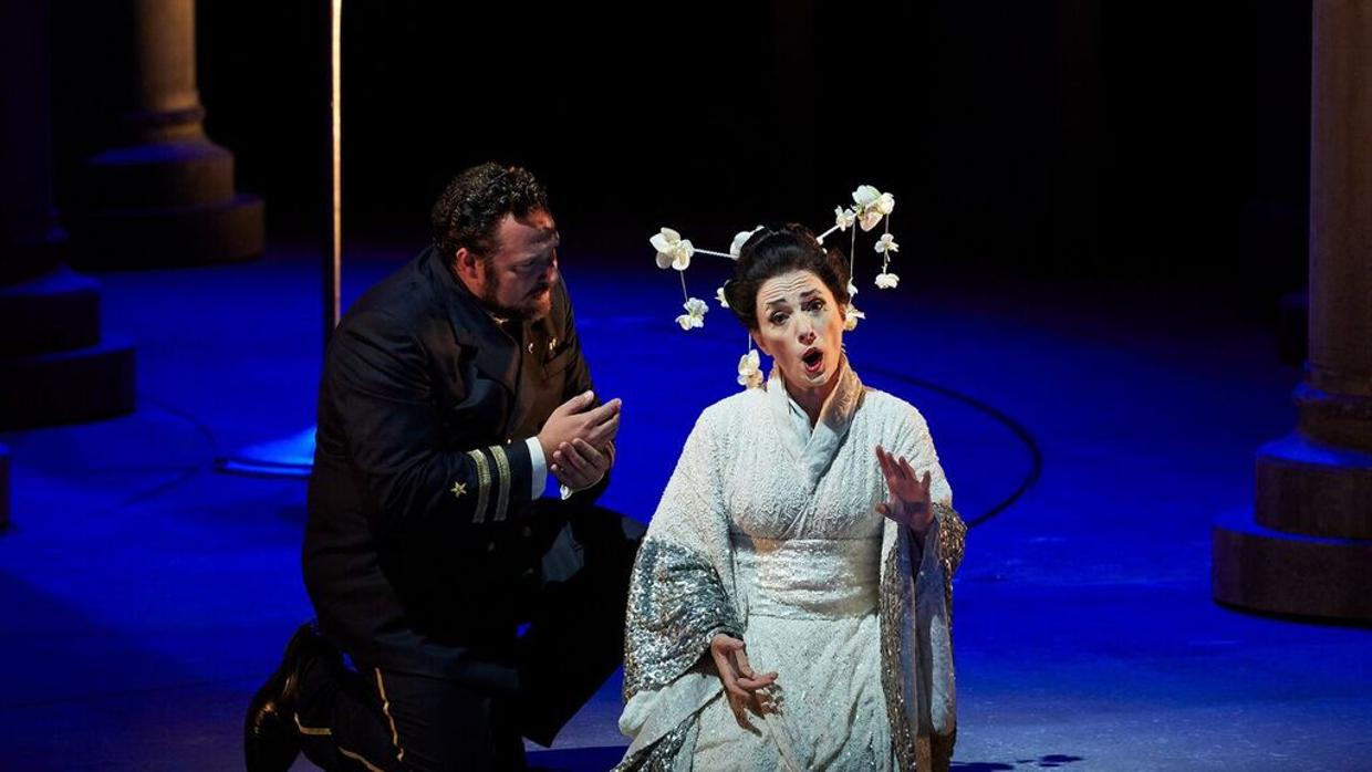 Escena de «Madama Butterfly»