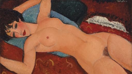 «Desnudo recostado», de Modigliani, que se subastó en 2015 por 170 millones de dólares