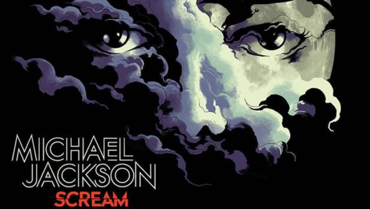Portada del disco «Scream», de Michael Jackson