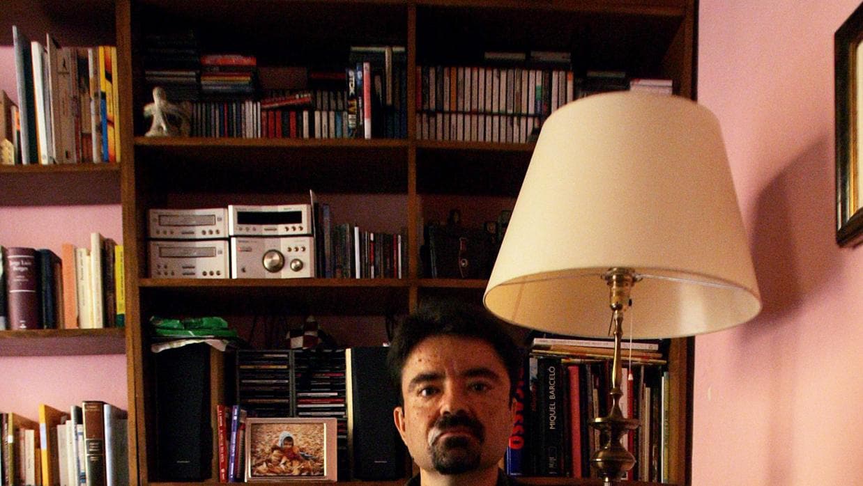 Juan Casamayor, durante una entrevista con ABC en 2006