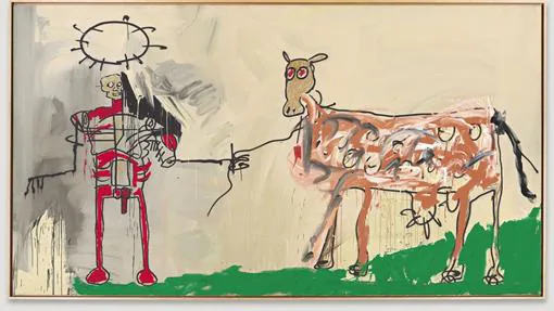 «The Field Next to the Other Road», de Jean-Michel Basquiat