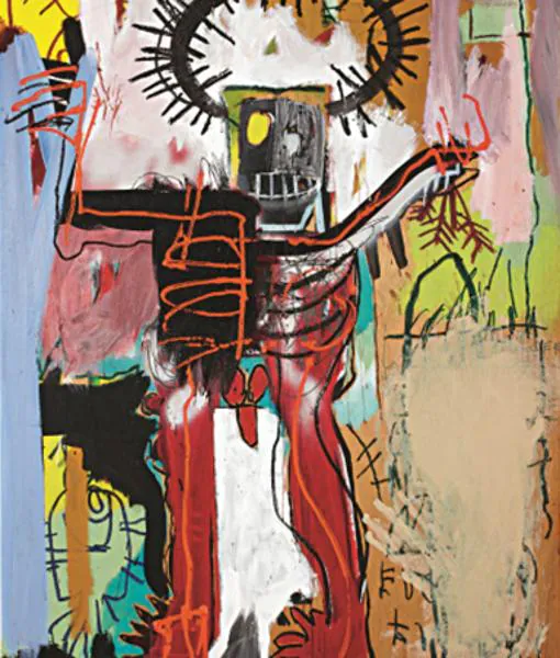 «Untitled (Red Leg King)», de Jean-Michel Basquiat