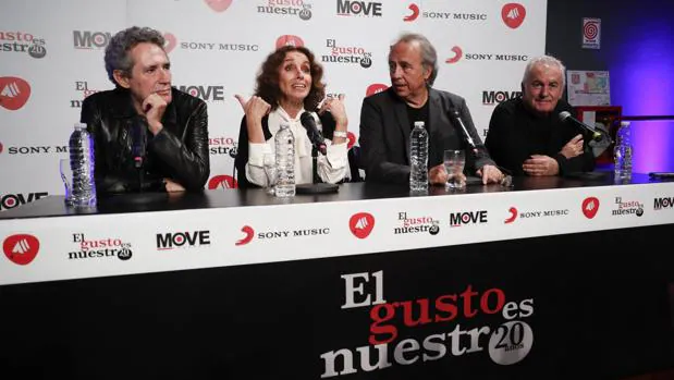 Ana Belén, Victor Manuel y Miguel Ríos cierran filas con Serrat