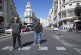 Cali (izquierda) y Dandee (derecha) posan para ABC en la Gran Vía