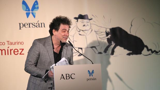 Así fue el discurso reivindicador de Andrés Calamaro en favor de la tauromaquia en ABC de Sevilla