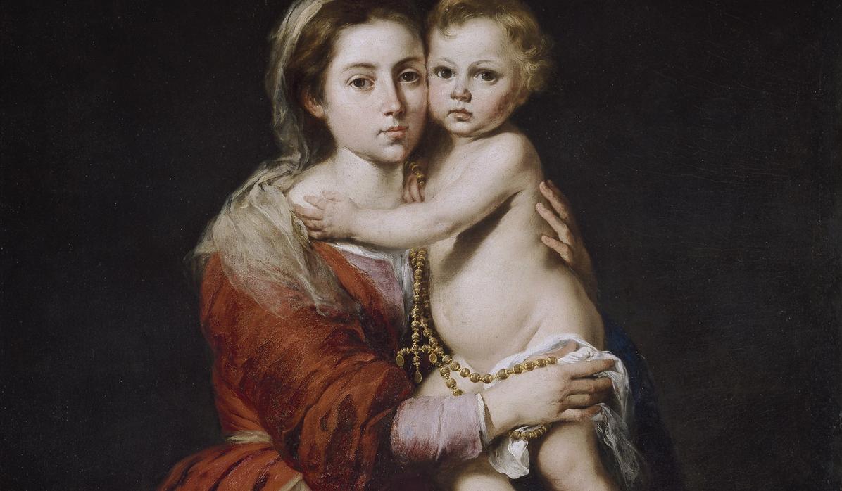 «Virgen del Rosario con el niño Jesús»