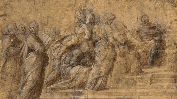 La Albertina de Viena analiza el proceso creador de Rafael en una gran exposición