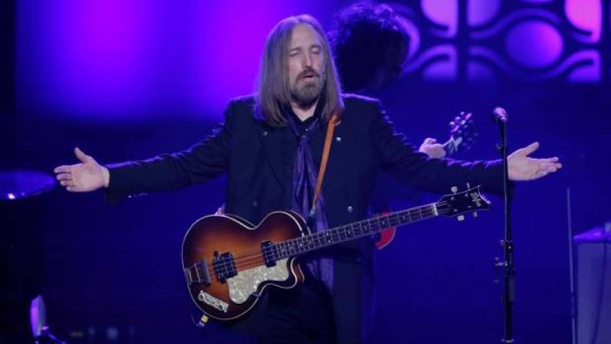 Tom Petty durante un concierto en 2016