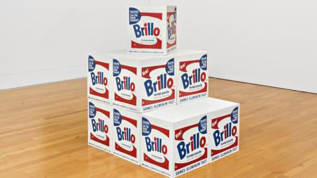 Las archiconocidas cajas Brillo de Warhol