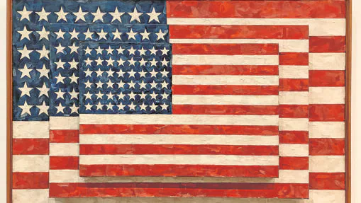 «Tres banderas», de Jasper Johns