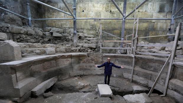 Descubren en Jerusalén un anfiteatro romano en los túneles del Muro de las Lamentaciones