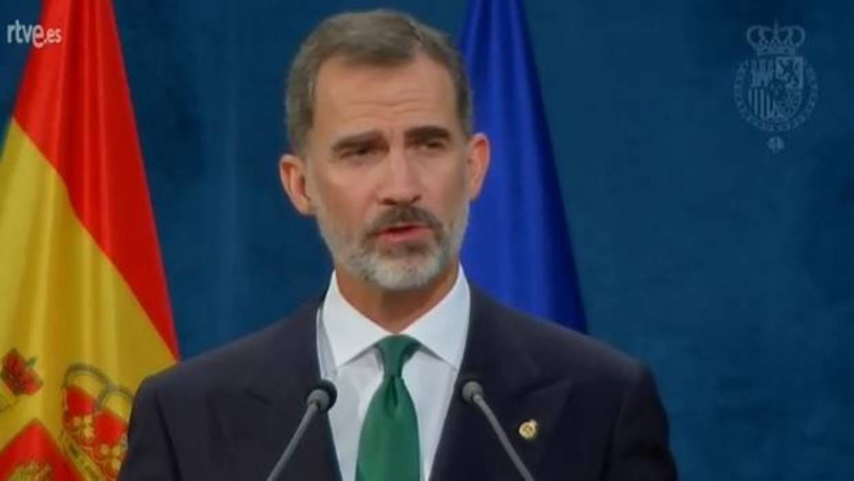 En directo, Premios Princesa de Asturias: Felipe VI: «España tiene que hacer frente a un inaceptable intento de secesión en una parte de su territorio nacional»