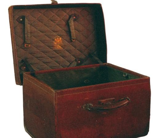 La maleta donde se mantuvo escondido el manuscrito de «Suite francesa» durante décadas