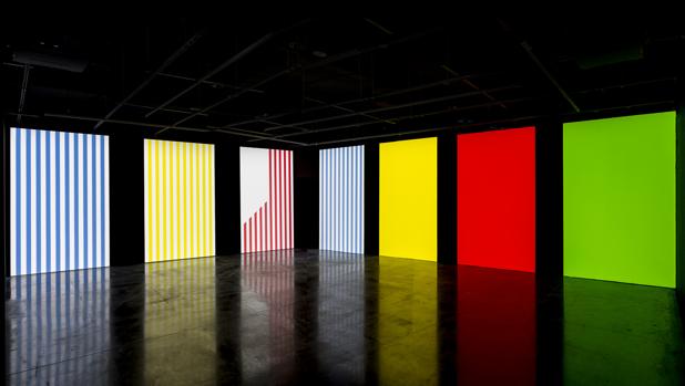 Daniel Buren se proyecta en Málaga