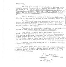 En 1970 Picasso informa al MoMA de su deseo de que el «Guernica» viaje a España cuando haya libertades democráticas