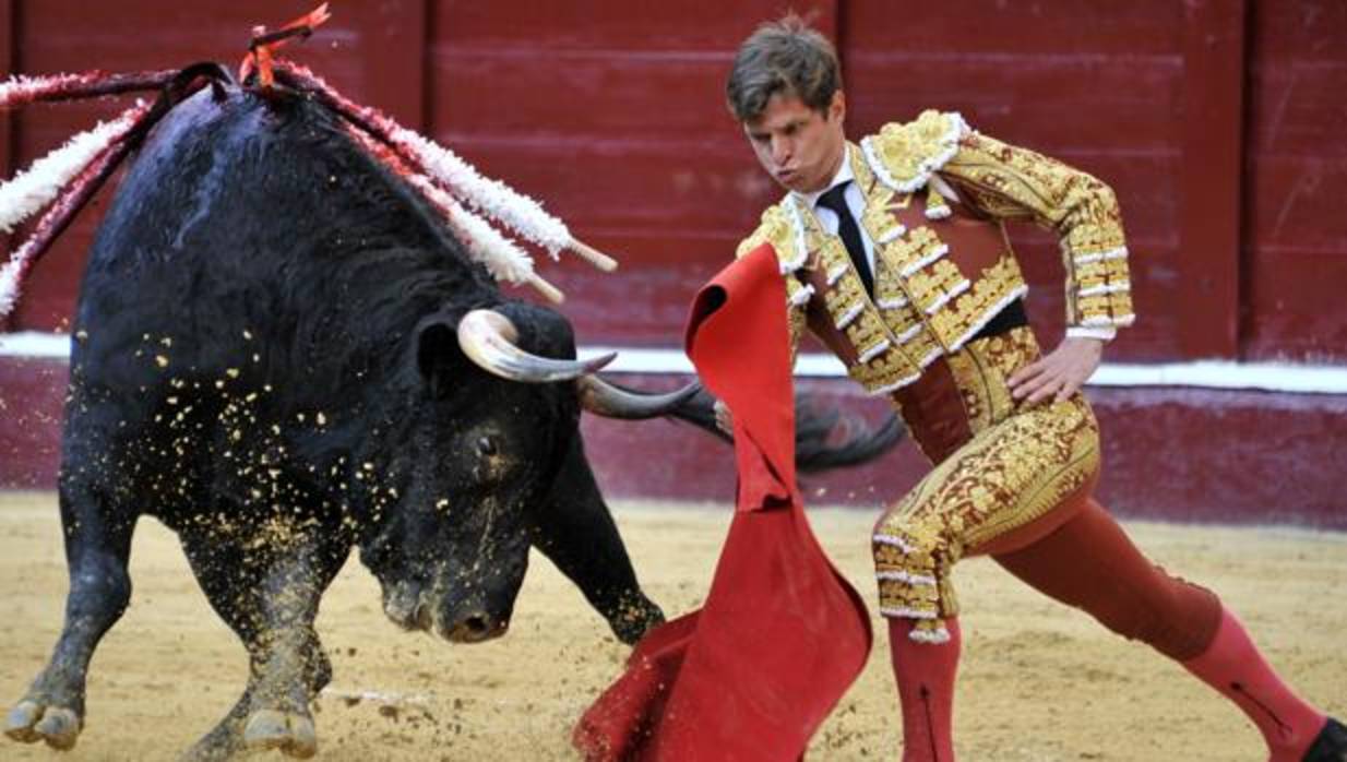 El Juli, el pasado enero en la Santamaría