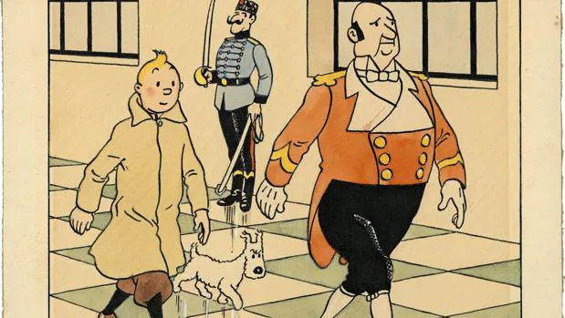 La «Tintinmanía» llega a las casas de subastas