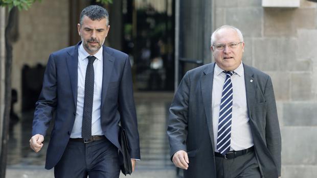 El artículo 155 salva a Santi Vila de ser juzgado en el Supremo por «apropiación» de los bienes de Sijena