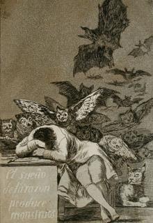«El sueño de la razón produce monstruos», uno de los «Caprichos» de Goya