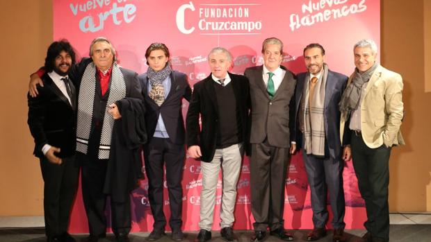 Rafael Riqueni recogió el Compás del Cante en una gala en Sevilla